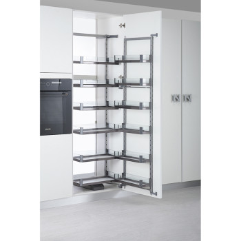 Купить Карго для кухни ATLANT 450мм, Н=1780, хром, Muller КАРГО КУХНЯ от Мебельная фурнитура MULLER