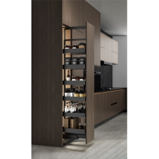 Карго-колона Aster 300мм графіт 5 кошиків 1659-2059мм Muller