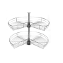 Карусель 3/4 GIFF d=750, h=650-700 хром