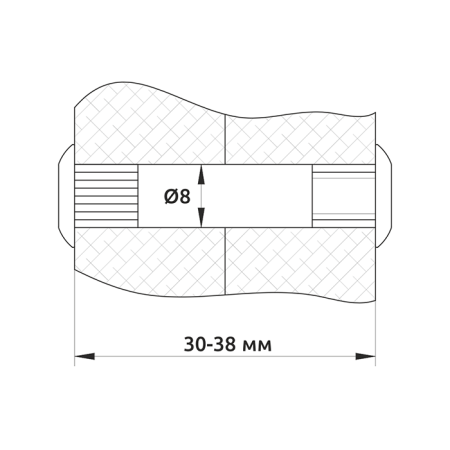 Стяжка межсекционная GIFF М4