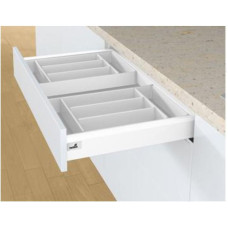 Контейнер для Ложок і Виделок OrgaTray 600 600*L500 Білий