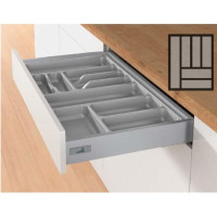Лоток під столові прибори OrgaTray 440 W400-351 / L520-441 Hettich Сірий 