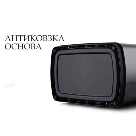 Сенсорне відро для сміття JAH 30 л прямокутне з внутрішнім відром срібний металік