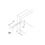 Направляючі прихованого монтажу част.в. SC L=500 MULLER 18mm max 1D
