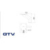 Мебельные Ножки для Комода GTV STOMP H=120 мм, черная НОЖКИ ДЛЯ КРОВАТИ от GTV ФУРНИТУРА - 1 Купить Мебельные Ножки для Комода GTV STOMP H=120 мм, черная НОЖКИ ДЛЯ КРОВАТИ от GTV ФУРНИТУРА - 1