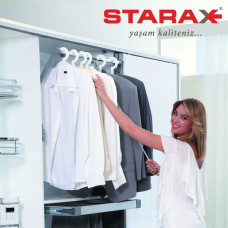 Пантограф в шафу ліфт на 10 кг Starax 650-900х285х900 сірий/хром (S-6013-1)