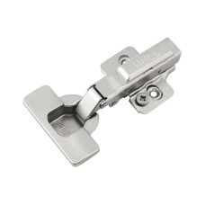 Завіса Clip-On, 105°, накладна, з дотягувачем, нікель, 3D Muller Profi Line