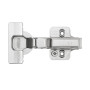 Завіса Clip-On, 105°, внутрішня, з дотягувачем, нікель, 3D Muller Profi Line