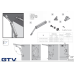 Купить Подъемный механизм MINILIFTNEW LIGHT GTV без доводчика, для фасада 2-3 кг, хром ПОДЪЕМНЫЕ МЕХАНИЗМЫ ДЛЯ КУХНИ от Фурнитура GTV - 2