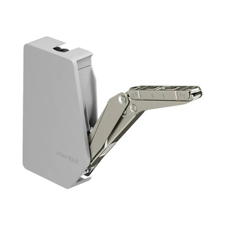 Підйомний механізм для кухні Free Flap Hafele 3.15 E сірі заглушки (372.91.331)