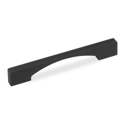 Ручка скоба Virno Lines 655/160 Soft Touch черный