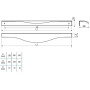 Ручки для меблів GAMET UA110-0296-G0004-19 Хром
