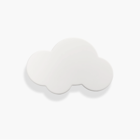 РУЧКА BRAVO CLOUD SMALL БІЛИЙ