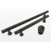 Купить РУЧКА BRAVO ALMOND/ 128, ЧОРНЫЙ РУЧКИ ДЛЯ МЕБЕЛИ от Мебельная фурнитура BRAVO (Турция) - 2