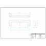 РУЧКА BRAVO ANGLE/ 96, ТЕМНЕ ЗОЛОТО