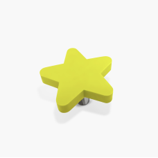 РУЧКА BRAVO STAR SMALL ЖОВТИЙ