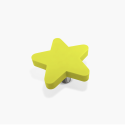 РУЧКА BRAVO STAR SMALL ЖЕЛТЫЙ
