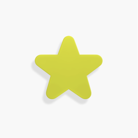 РУЧКА BRAVO STAR SMALL ЖОВТИЙ