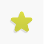 РУЧКА BRAVO STAR SMALL ЖОВТИЙ