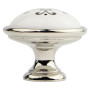 Фарфоровые ручки Marella CL 24316.01.035 никель полированный