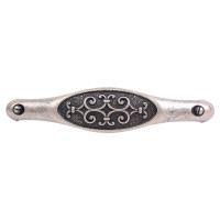 Ручка скоба Marella D 15134.128 античное серебро