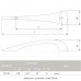 Купити Ручки для меблів Cosma M 12405.128 хром РУЧКИ-СКОБИ від Меблеві ручки COSMA - 1