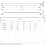 Ручки для мебели Ferro Fiori M 0530.256 хром