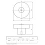 Ручки для мебели Ferro Fiori PL 11003.01 прозрачный