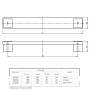 Ручки для мебели Ferro Fiori PL 11004.160 серый