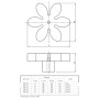 Ручки для мебели Ferro Fiori PL 11009.01 красный
