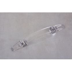 Мебельные ручки Poliplast РП-30/128 прозрачный