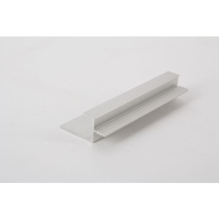 Мебельные ручки Н2 L= 5950мм Серебро BRUSH