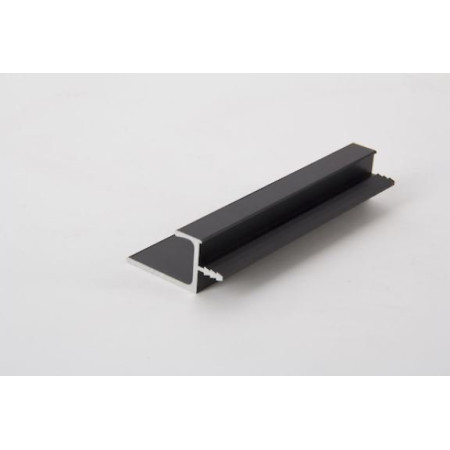 Ручки для меблів Н2 L= 5950мм Чорний BRUSH