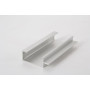 Ручки для мебели Н3 L= 5950мм Серебро BRUSH