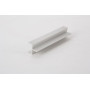 Ручки для меблів Н1 L= 5950мм Срібло BRUSH