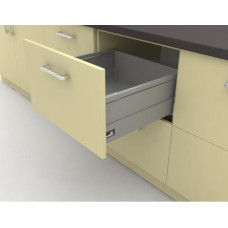 Висувні ящики InnoTech Atira часткового висування L520 срібло H176