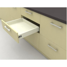 Ящик висувний InnoTech Atira повного висування L420 білий H70 з дотягом