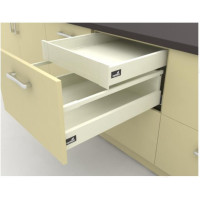 Внутренний ящик выдвижной InnoTech Atira полного выдвижения L470 белый H70 c доводчиком SilentSystem