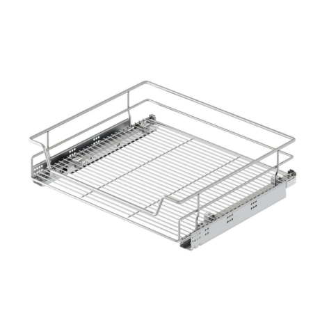 Кошик висувний S-2337-C на тандем Blum п/в, без кріплення до фасаду, 660-680x482x145, секція 700мм, ХРОМ