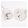 Меблева розетка ASA Versatag 1x220 1xUSB біла (060.36F.00002)