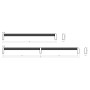 Ручка-скоба Viefe Riss Big 982×960×52 мм черный матовый (0655.960.L.M2)