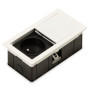 Розетковий блок ASA VersaHit Mono 1x220 IP54 холодний білий RAL 9003 (060.25F.00007)