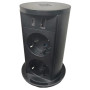 Розетковий блок ASA VersaLift 2x220, бездротова зарядка, USB A+C, чорний колір (060.47F.00115)