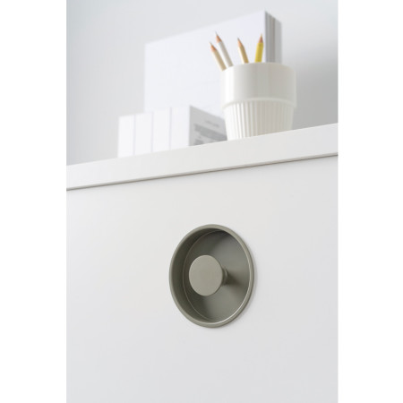 Ручка-кнопка Viefe D 70 мм (0556.070.Z.M2) черный матовый