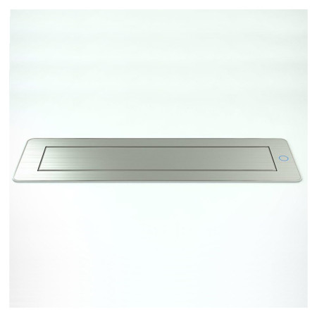 Обертаємий розетковий блок ASA Versaturn 3.0 нержавіюча сталь 3x220V+USB (060.24F.00033)