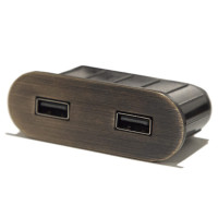 Меблева USB розетка ASA VersaPick зістарена бронза (060.29Z.00031)