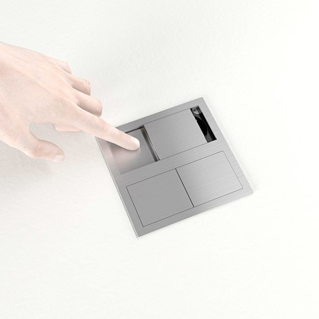 Розетковий блок ASA VersaHit Dual 1x220+1USB 5V IP54 нержавіюча сталь (060.15F.00009)