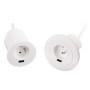 Меблева розетка ASA Versatag 1x220 1xUSB біла (060.36F.00002)