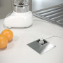 Розетковий блок ASA VersaHit Dual 1x220+1USB 5V IP54 нержавіюча сталь (060.15F.00009)