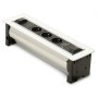Обертаємий розетковий блок ASA Versaturn 3.0 біле скло 3x220V+USB (060.24F.00032)
